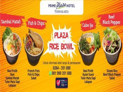 Rice Bowl ala Prime Plaza Hotel Purwakarta